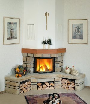 Pískovcový krb 4/9.6