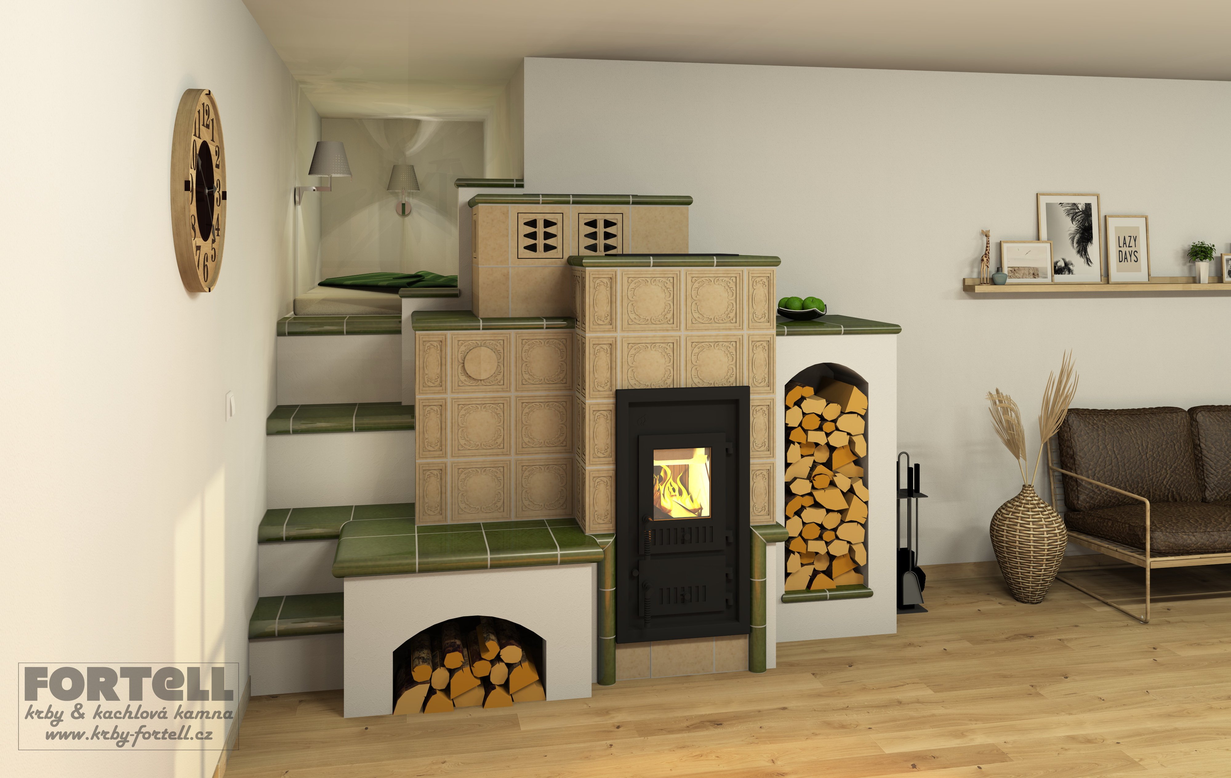 Inspirace a vizualizace krbů a kamen