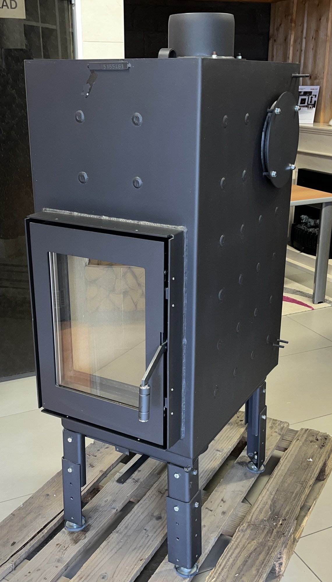 Kamnová vložka BRUNS B3/2-E s teplovodním výměníkem